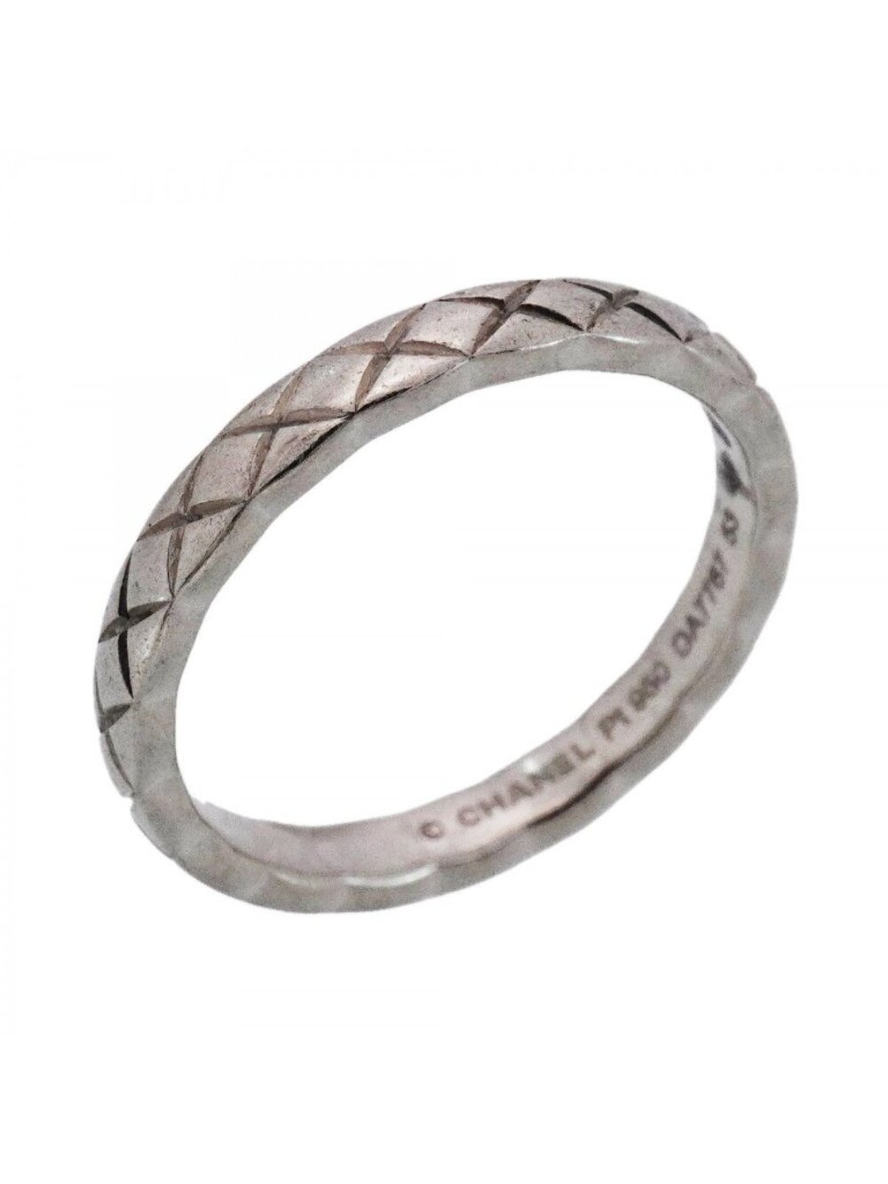 ★SOLD★ Chanel Ring Coco Crush Platinum - Picture 1 of 9